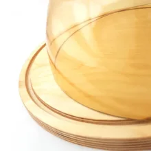 کیک‌خوری بامبو کد AT 836 با بدنه ضدآب و قابل حمل برای پذیرایی کیک و کاپ کیک
