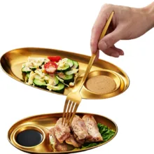 سینی سرو طرح بیضی مدل DH-269