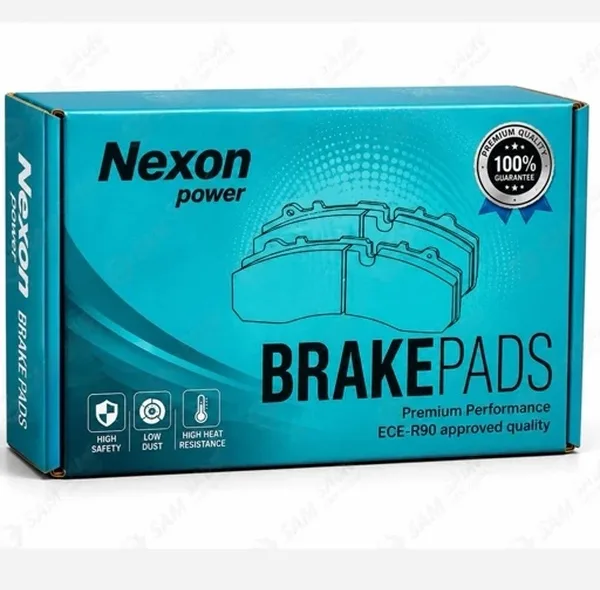 لنت ترمز دیسکی جلو و عقب کامیون نکسون مدل 29174 دو جفت مناسب برای اف اچ 500