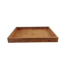 سینی دسته دار مدل مستطیل کد 060 سایز 38*28 سانتی متر