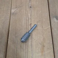 مته چوب ساب سردریلی مدل استوانه ای نوک گرد کد 04 سایز 50 میلی متر