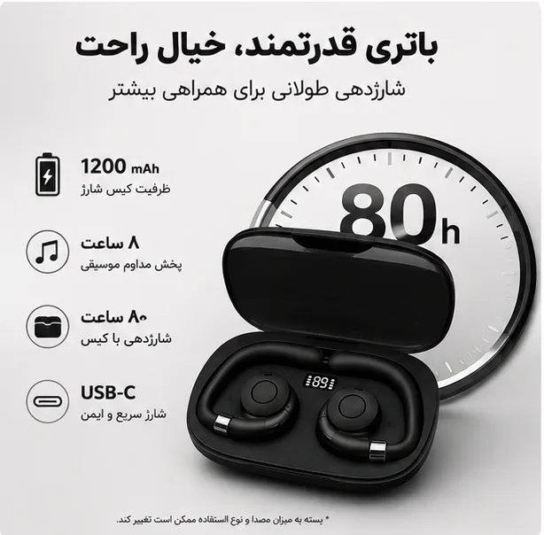 هدفون بلوتوثی مدل Gtws