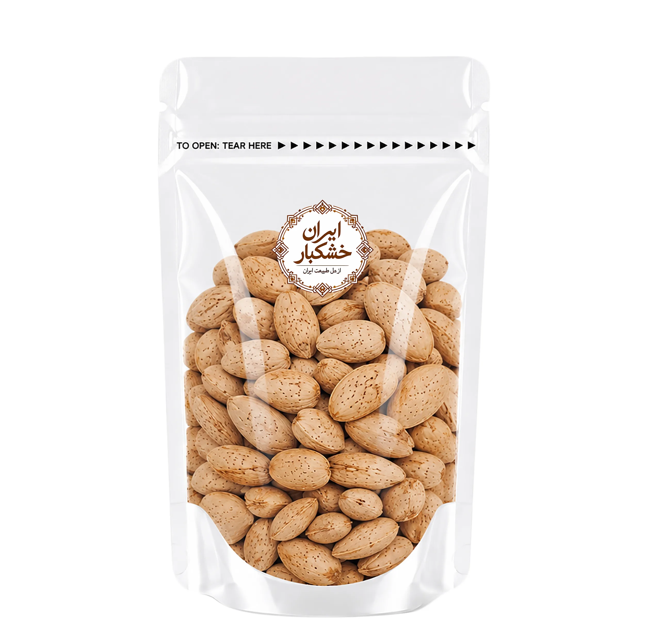 بادام درختی خام شیراز - 1000 گرم