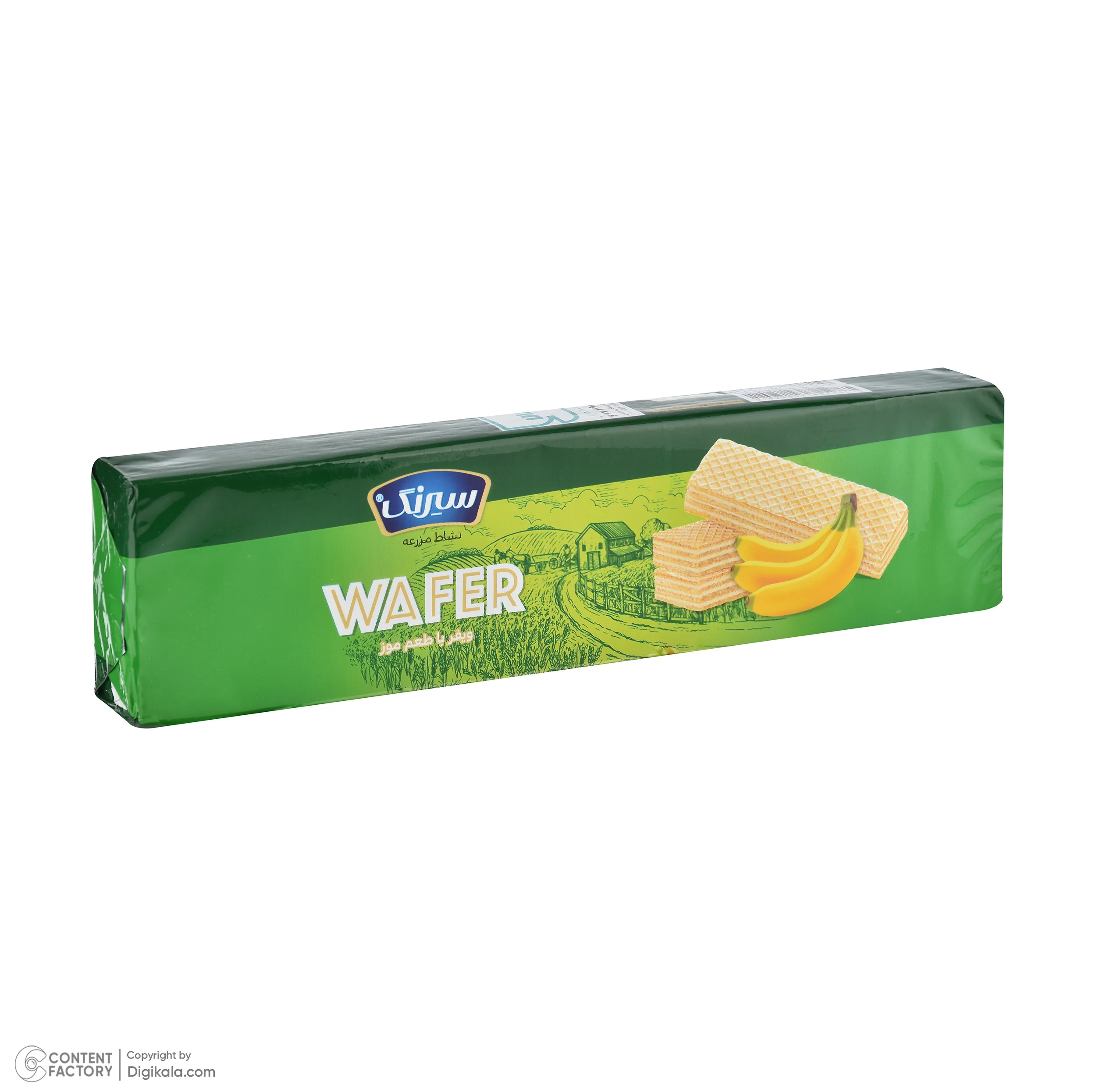 ویفر موزی سیرنگ - 90 گرم