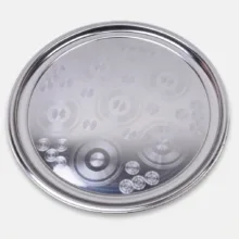 سینی استیل مدل M1100 برکان با قطر ۶۰ سانتی