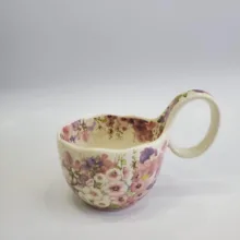 ماگ مدل لته خوری گل کد 2772