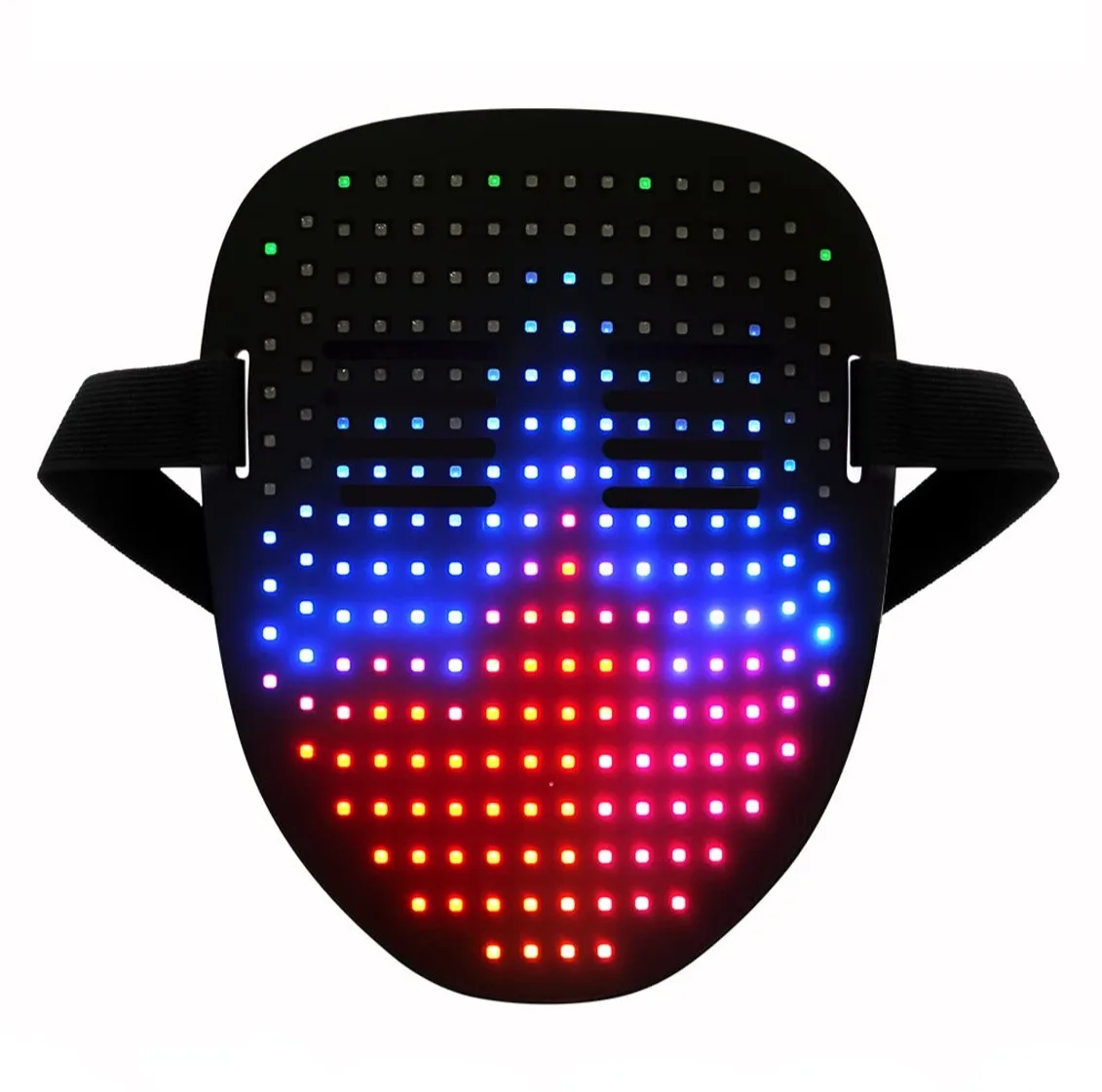 ماسک ایفای نقش مدل تمام LED پیکسلی