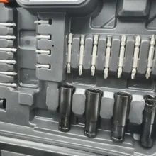 دستگاه بکس شارژی براشلس باس مدل 118V مجموعه 27 عددی