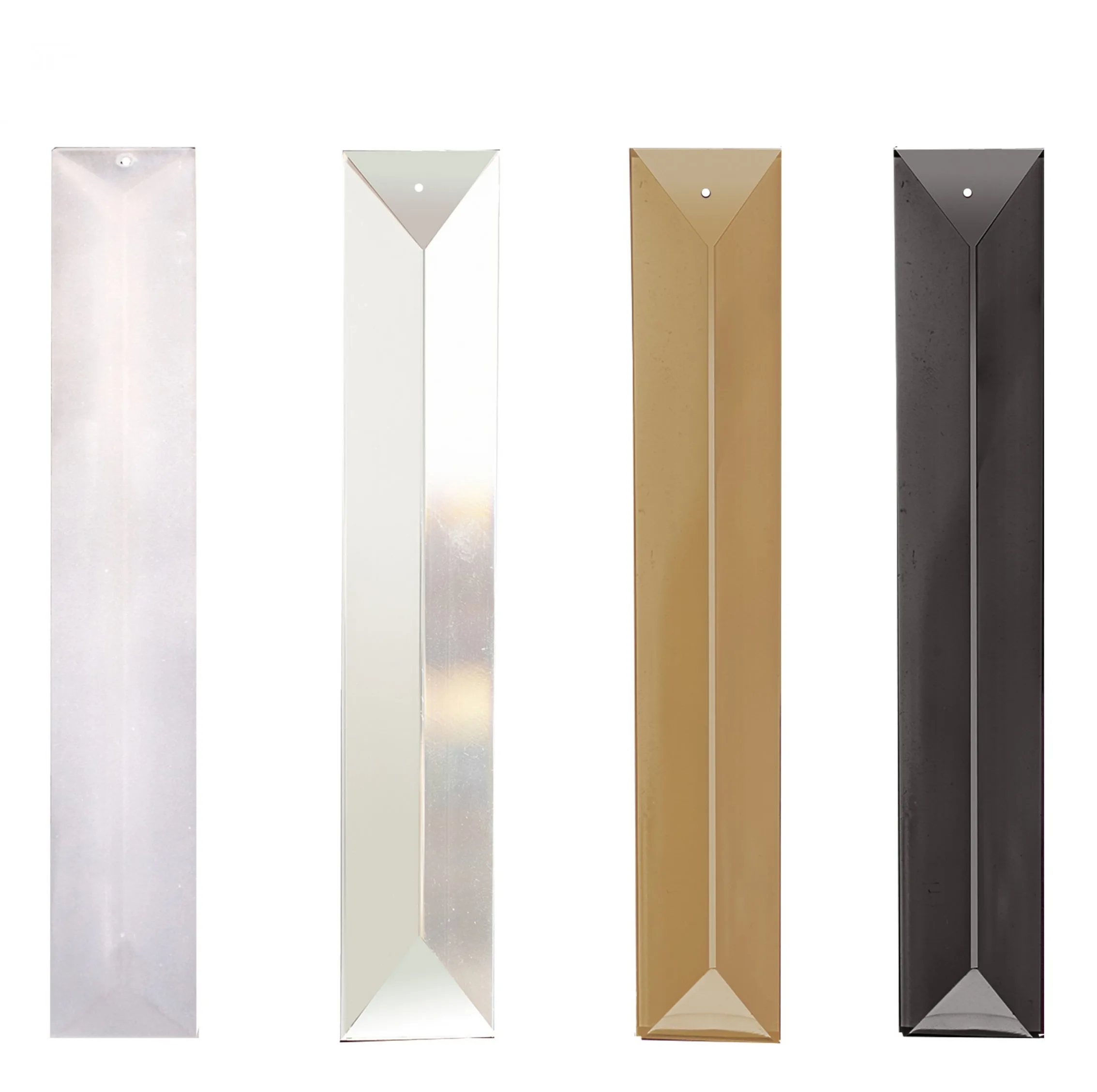 کریستال لوستر مدل خطی کد 12cm بسته 20 عددی