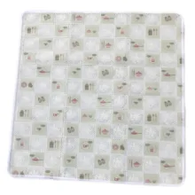 سفره 8 نفره مدل رویال طرح گیپور سایز 140×140 سانتی متر کد 04