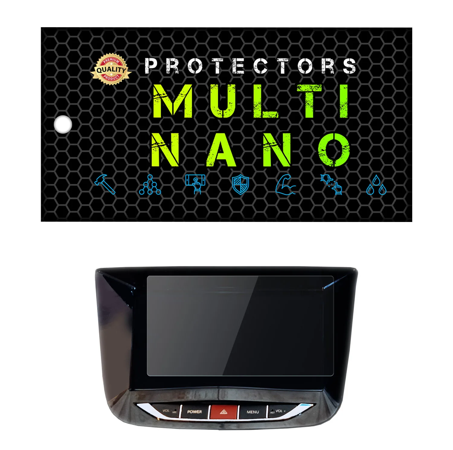 محافظ صفحه نمایش خودرو مولتی نانو مدل X-S1N مناسب برای آمیکو Asena New