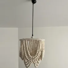 لوستر تزئینی مدل مراکشی چوبی کد 3030