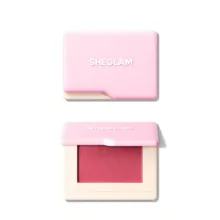 رژگونه پودری مات شیگلم مدل dream touch love cake شماره 01