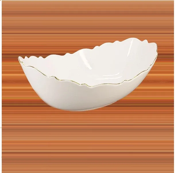 کاسه لمونژ مدل موج خط طلا کد 326