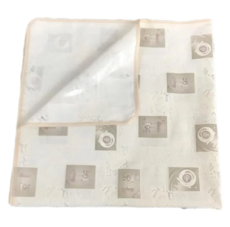 سفره 4 نفره مدل رویال طرح گیپور کد 04 سایز 100×100 سانتی متر