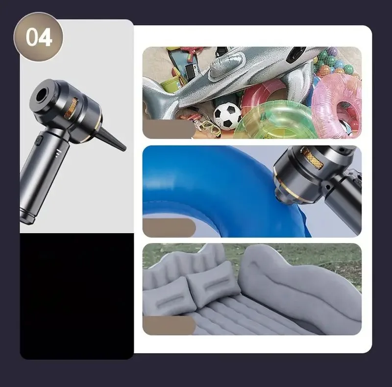 جارو شارژی خودرو مدل 4in1-Clean