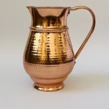 پارچ مسی مدل ترک دسته دار کد ZH427.1