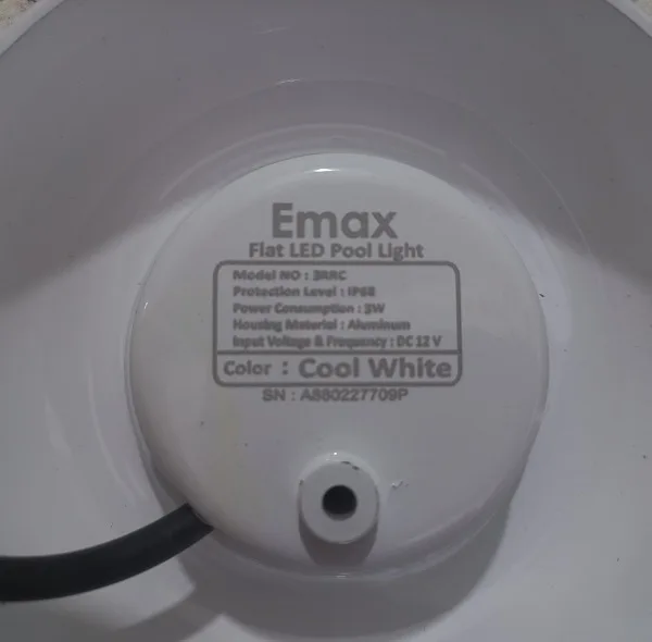 چراغ استخری 18 وات مدل فلت فولکالر کد 18RRRGB