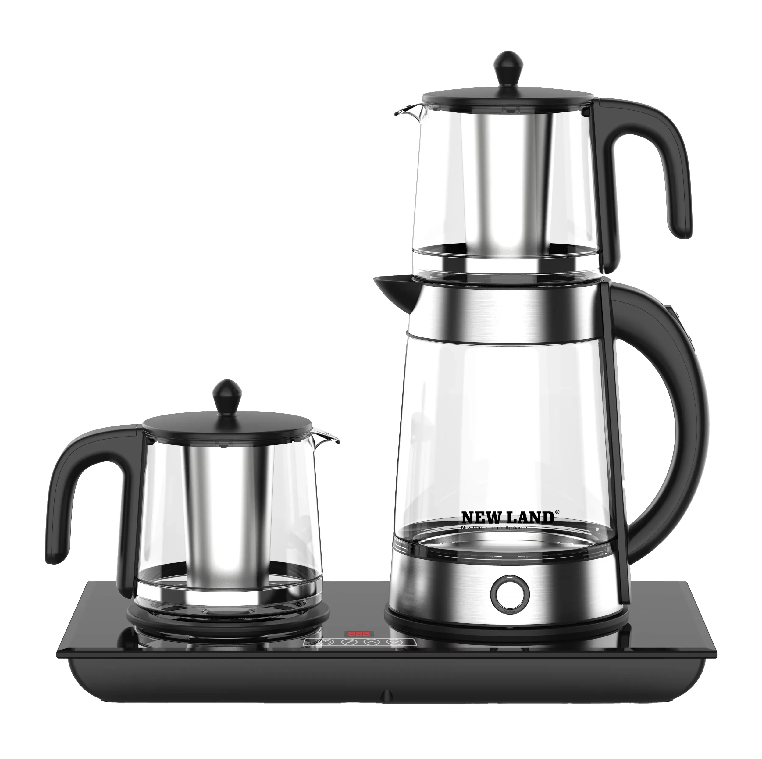 چای ساز کنار هم نیولند مدل NL-2786BG