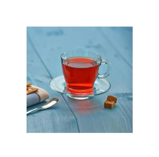ست فنجان و نعلبکی 6 نفره پاشا باغچه مدل آکوا کد 95040