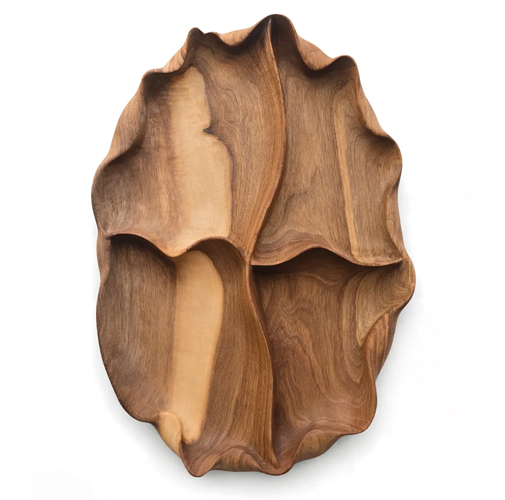 اردور خوری چوبی مدل لبه موج دار o1