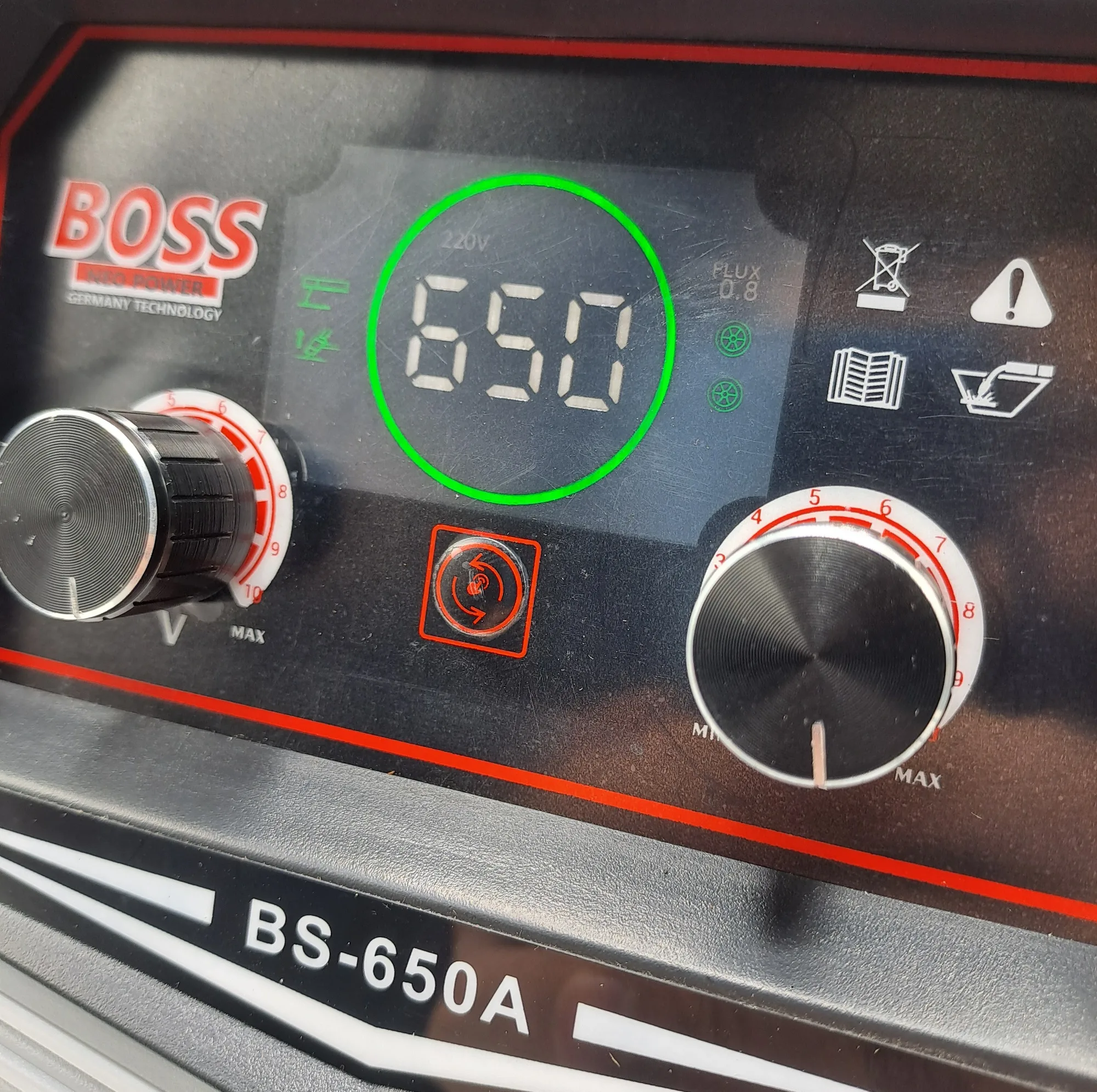 دستگاه جوش 650 آمپر باس مدل BS_650A