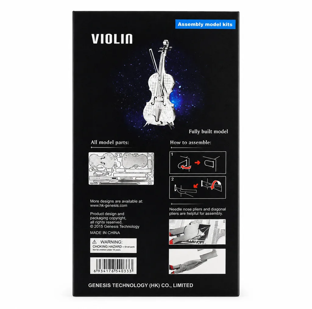 ساختنی 31 قطعه آیرون استار مدل VIOLIN