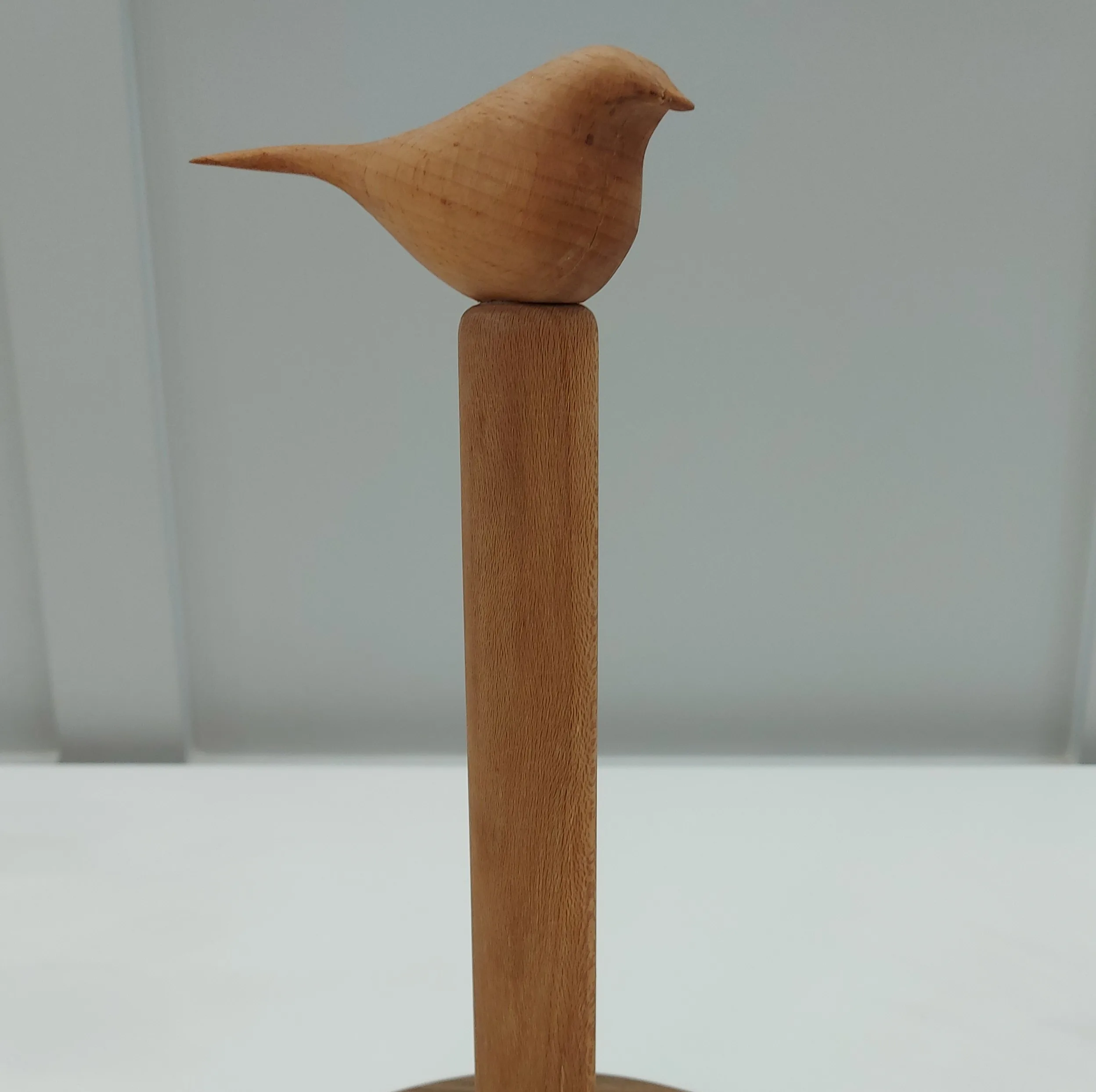 نگهدارنده دستمال کاغذی مدل گنجشک چوبی
