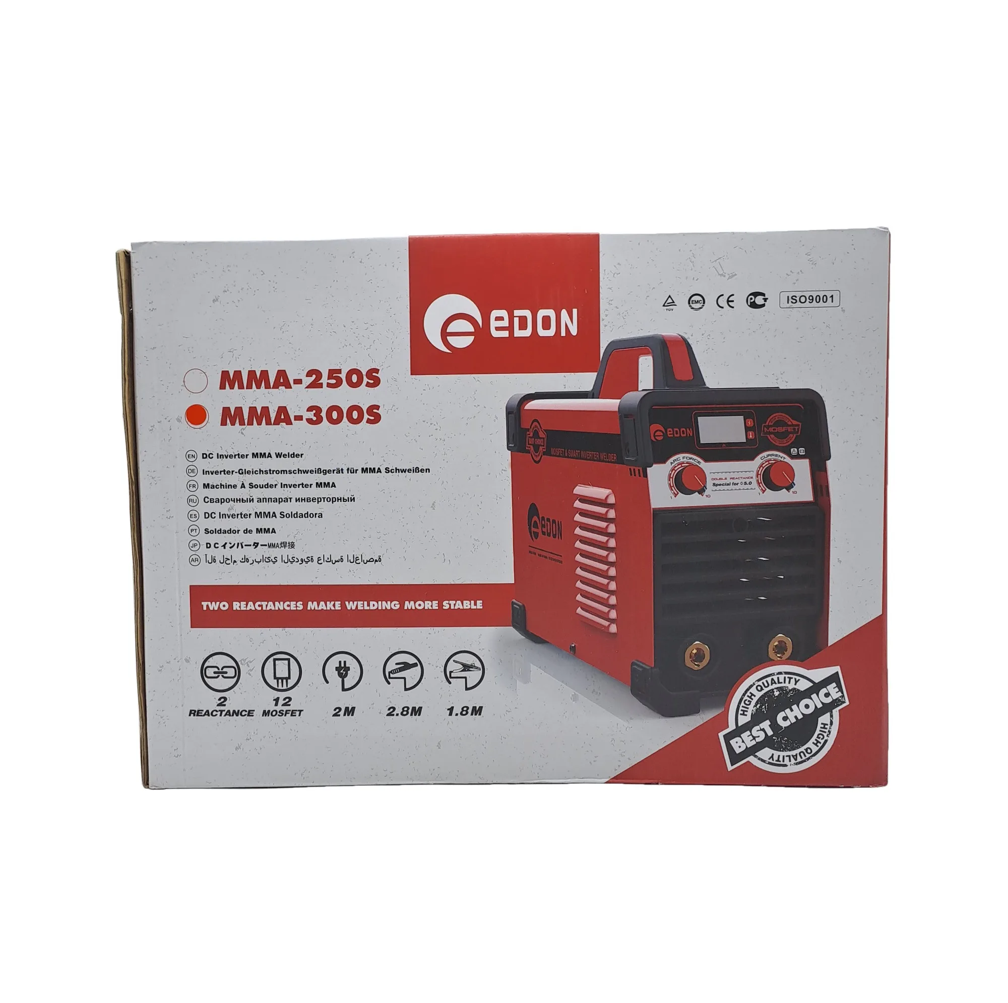 دستگاه جوش صنعتی 300 آمپر ادون مدل MMA_300S