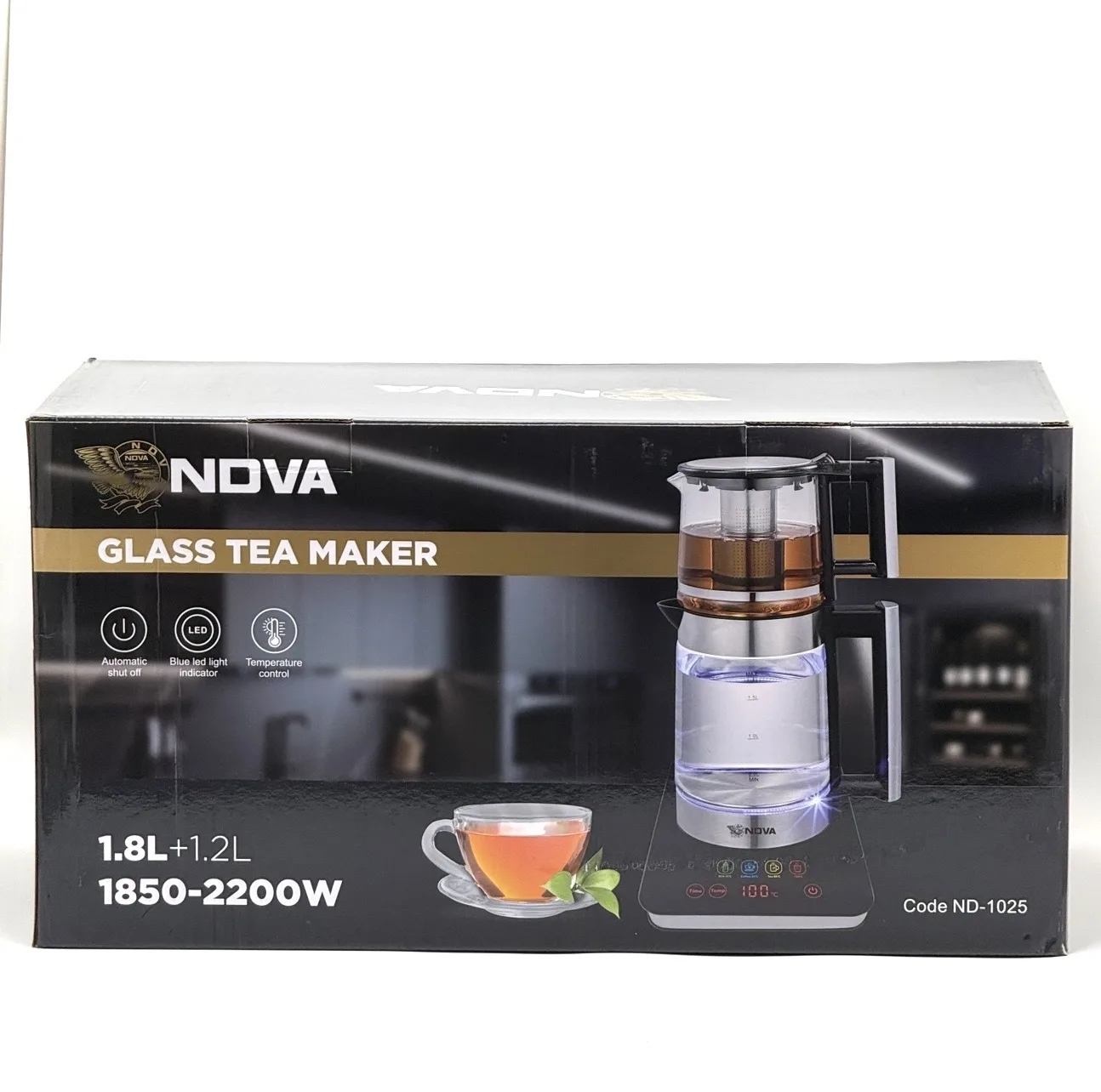 چای ساز روی هم ندوا مدل 1025