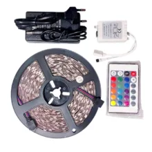ریسه ال ای دی مدل دریم لایت گیمینگ 16 رنگ کد RGB 12v طول 10 متر