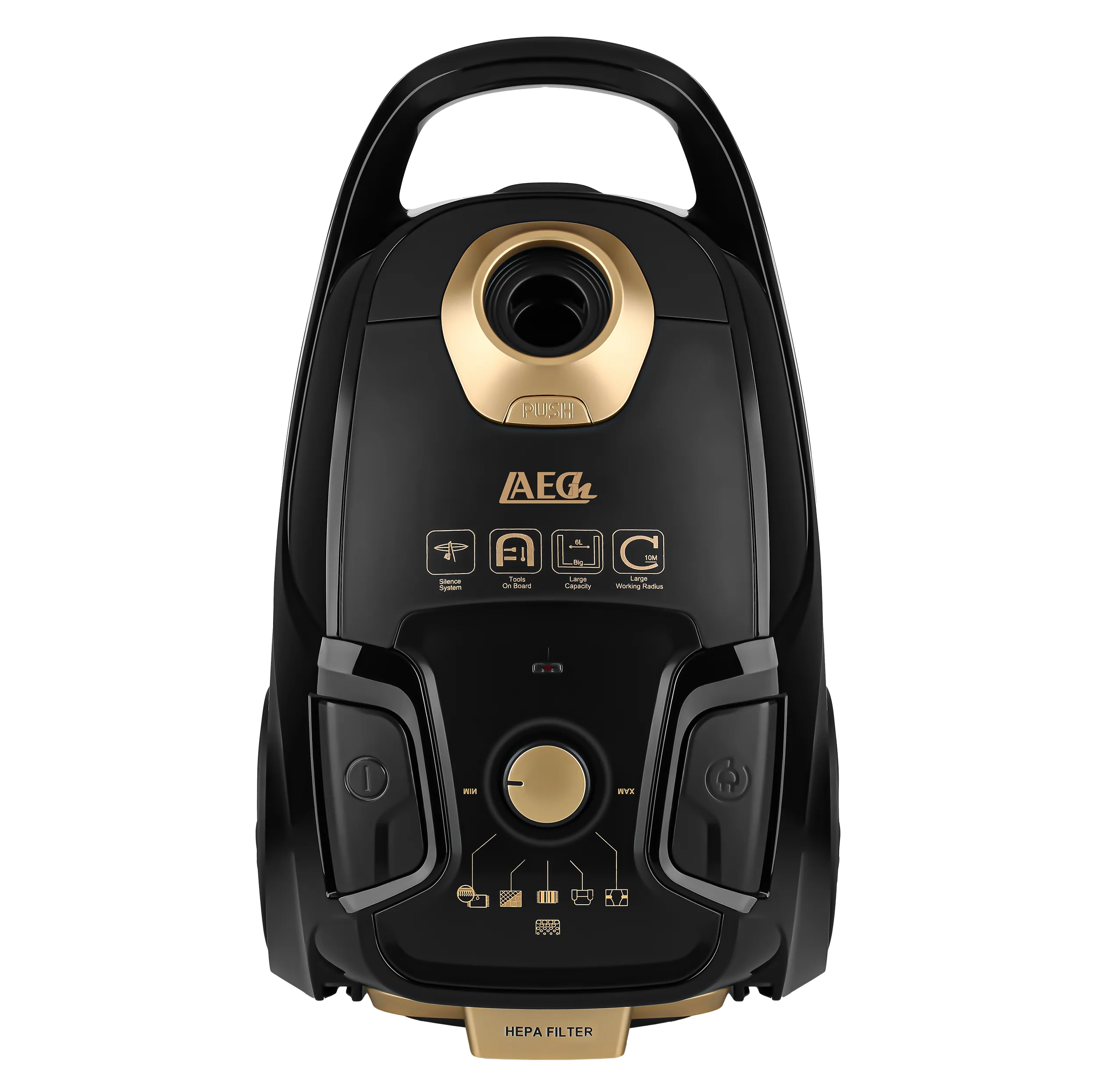 جاروبرقی 2800 وات لایق مدل LVC-630S