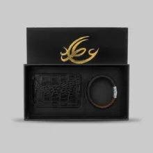 ست هدیه چرم عطارد مدل چرم طبیعی کد A110