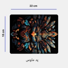 ست ماگ به همراه زیر لیوانی و پد ماوس مدل پرنده کد 329