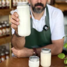ژل رویال و عسل طبیعی ارمغان شهد آفاق - 1000 گرم