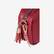 کیف دوشی زنانه چرم آرا مدل d059 کد 2
