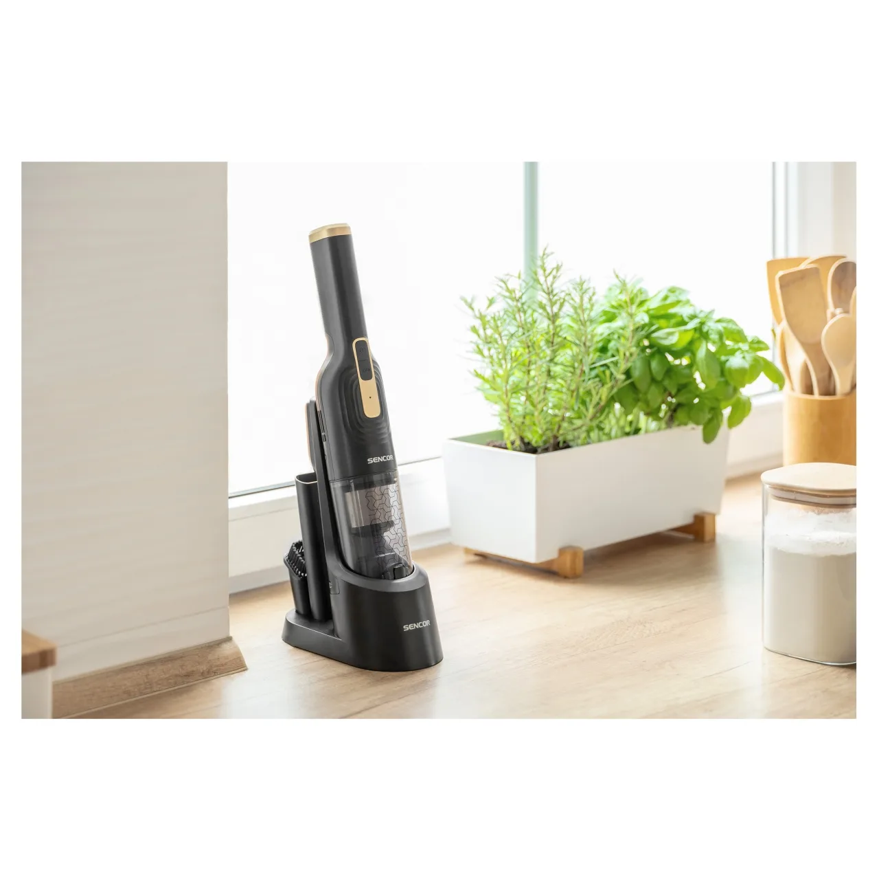 جارو شارژی دستی سنکور مدل SVC308BK