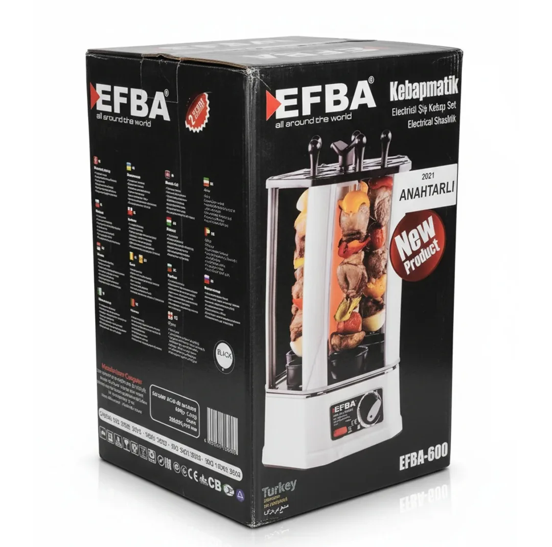 کبابپز برقی افبا مدل EFBA600