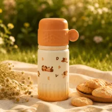 فلاسک کودک مدل فانتزی حروف و حیوانات گنجایش 0.42 لیتر