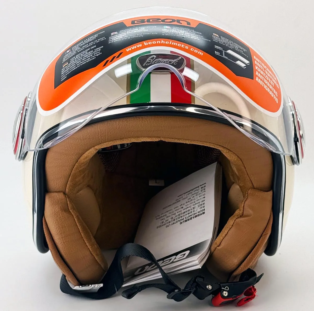 کلاه کاسکت بدون فک بیون مدل helmets کد 2349