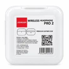 هدست بلوتوثی توگوشی جوی روم مدل Pro 2 با بلوتوث 5.2، میکروفون داخلی، کنترل لمسی و درگاه USB Type-C