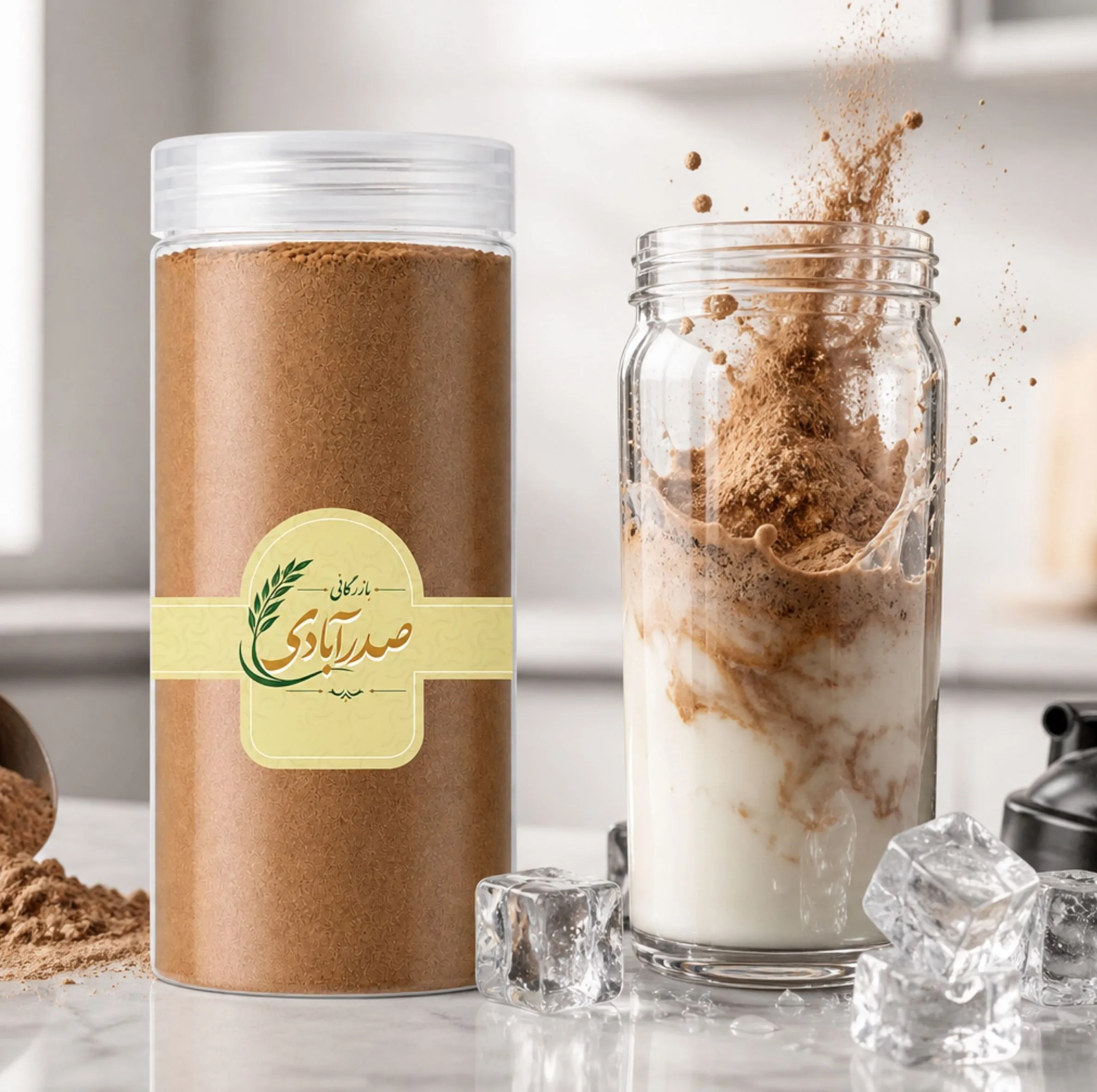 پودر پروتئین شیر تغلیظ شده صدرآبادی - 200 گرم