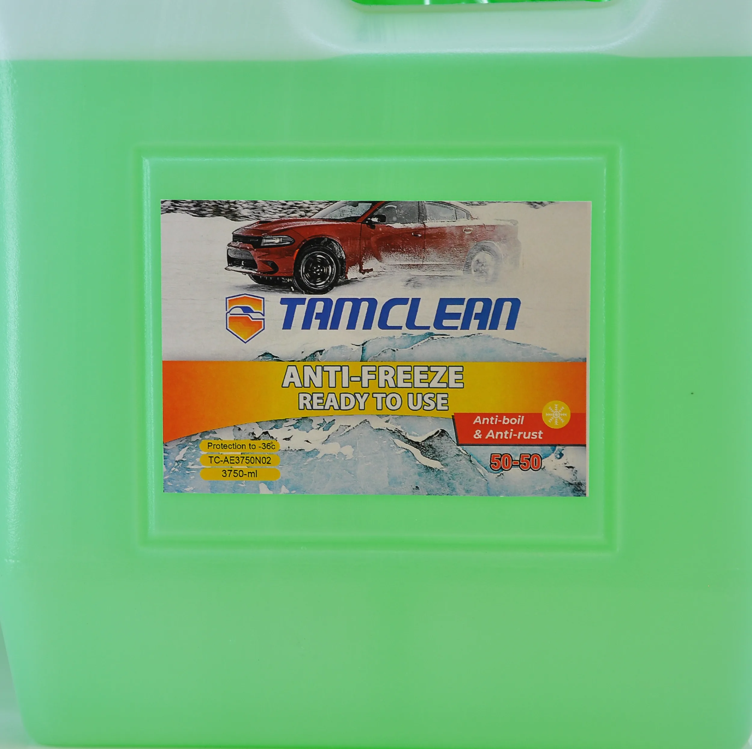 ضدیخ آماده به مصرف تام کلین مدل TC-AE3750N02 حجم 3750 میلی لیتر