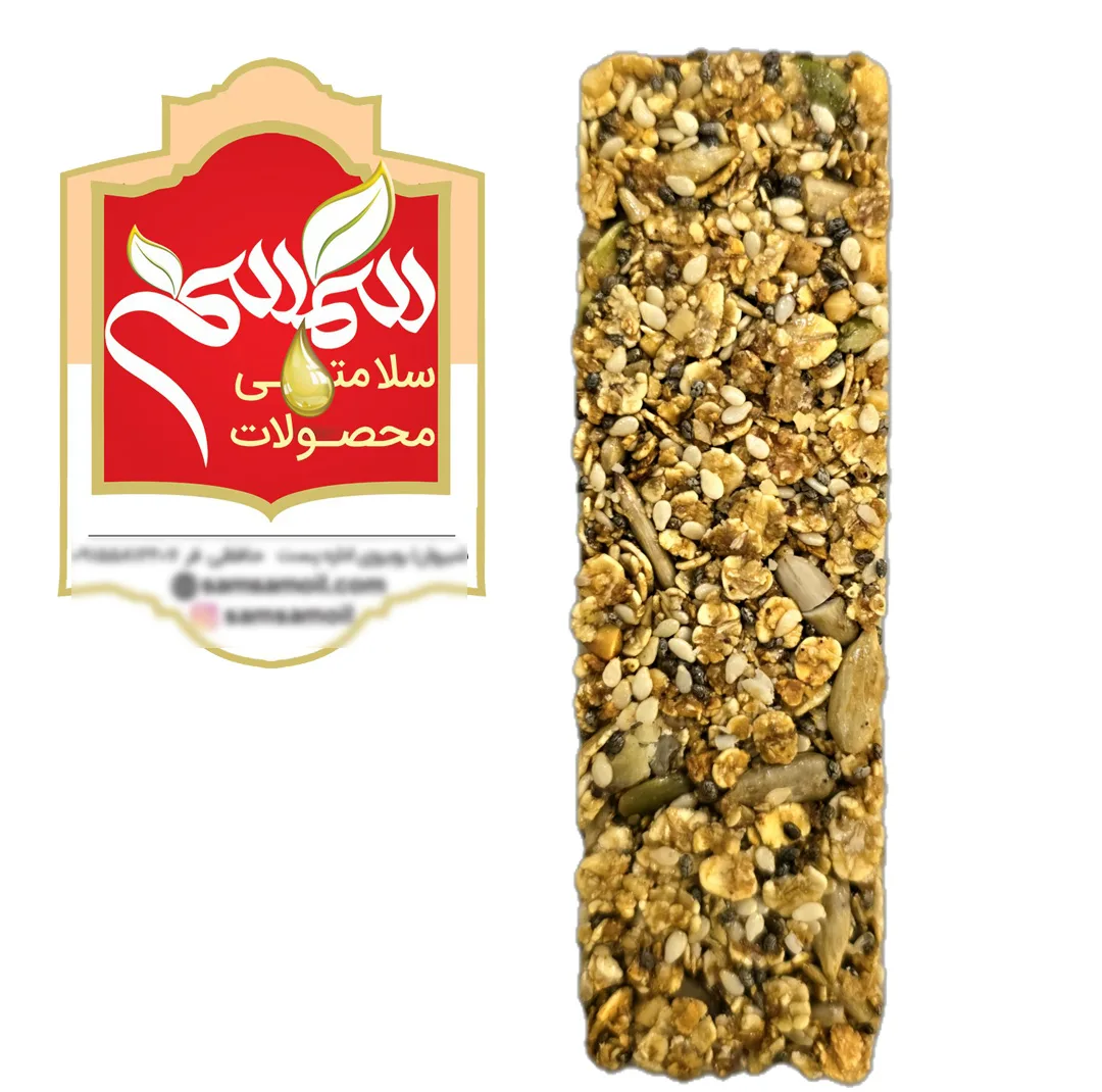پروتئین بار سمسم - 30 گرم بسته 20 عددی