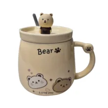 ماگ طرح خرس عاشق مدل Cute Bear