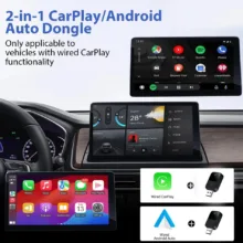 کارپلی و اندروید اتو مدل k2 2in1 Carplay/Android Auto