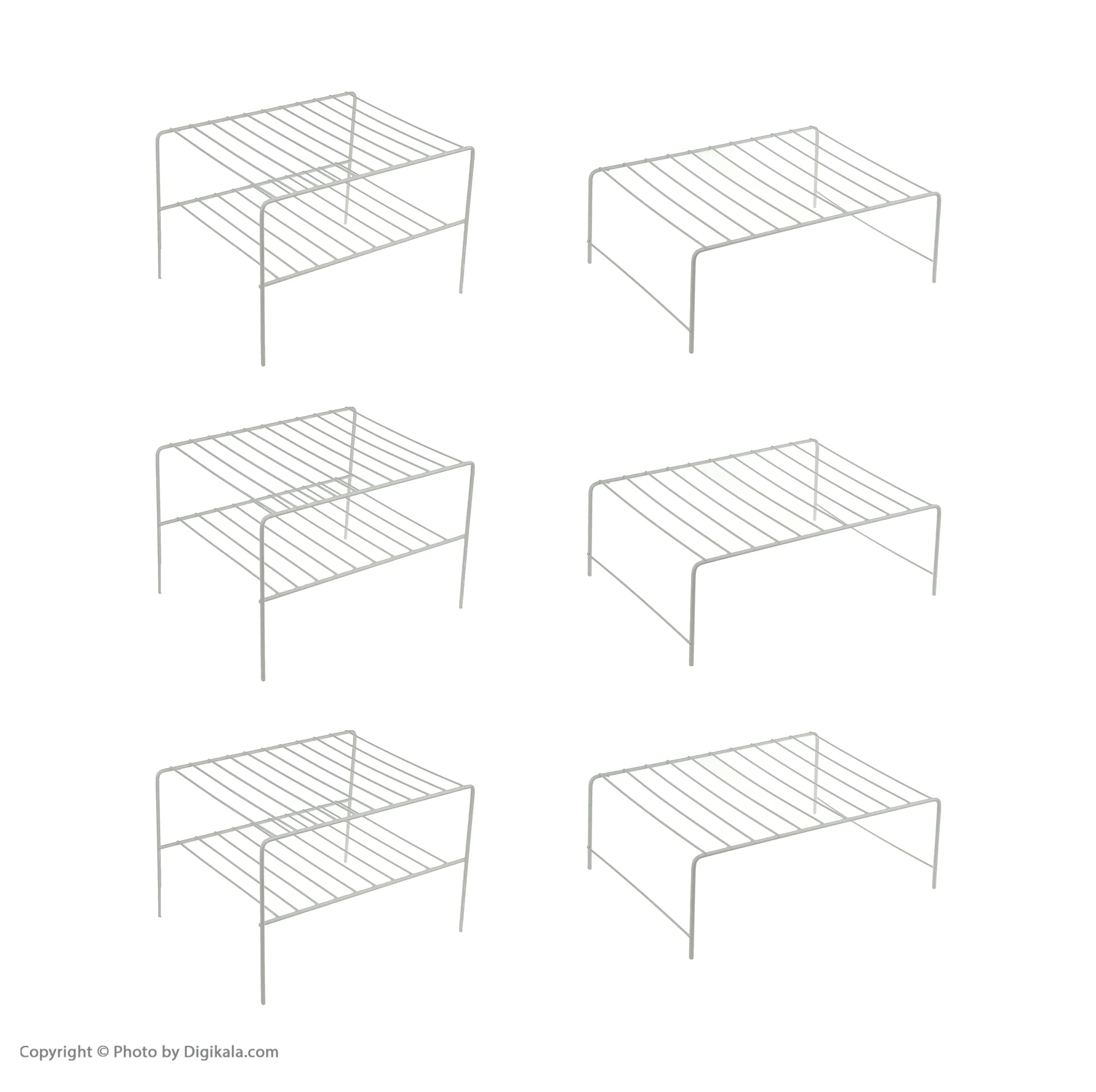 شلف داخل کابینت مدل 1003 مجموعه 6 عددی