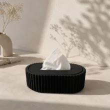 نگهدارنده دستمال کاغذی مدل rahrah9789 سنگ مصنوعی