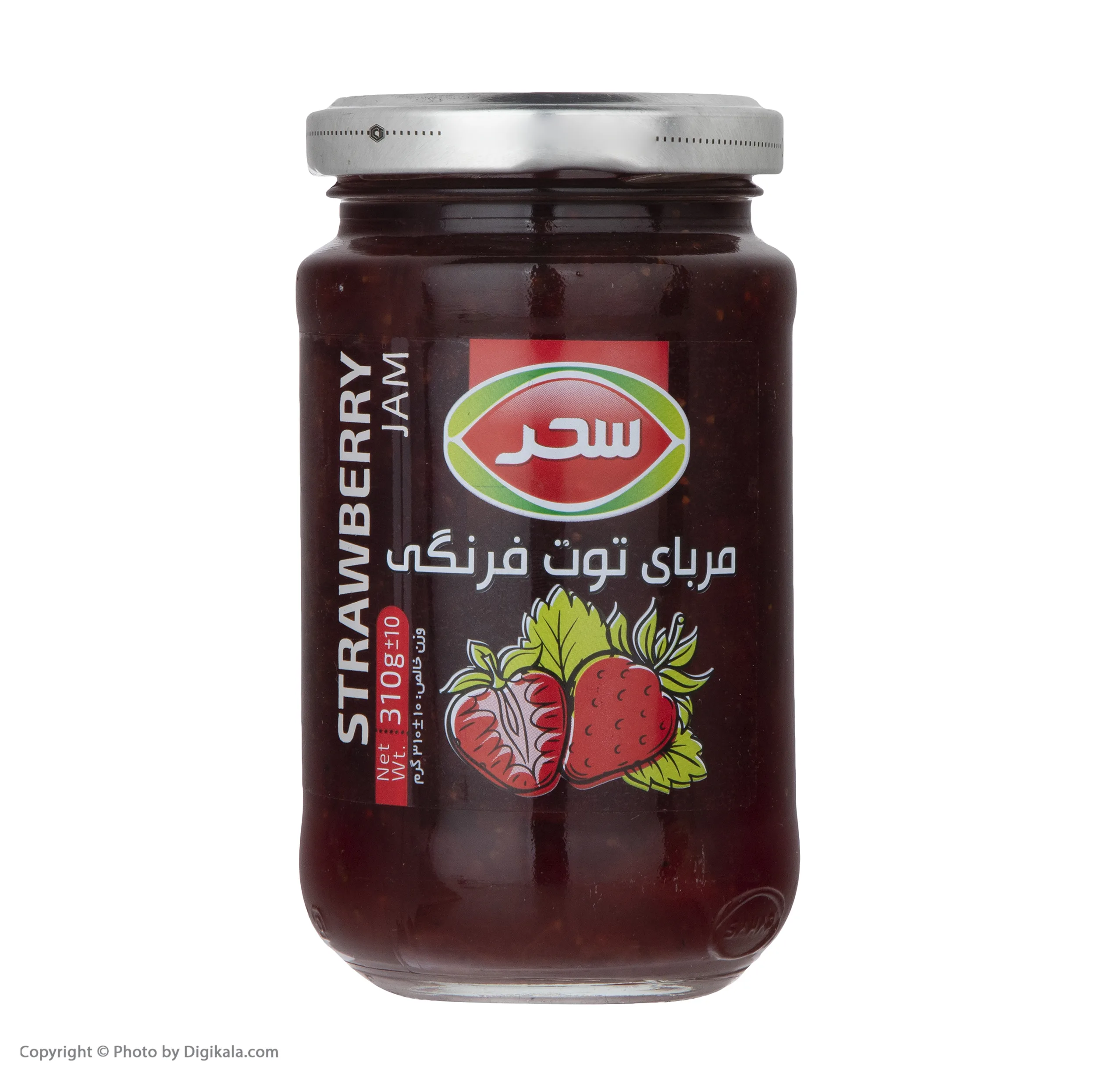 مربای توت فرنگی سحر - 310 گرم