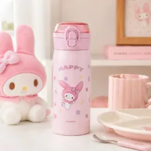 قمقمه کودک مدل دوحالته نی دار طرح ملودی گنجایش 0.35 لیتر